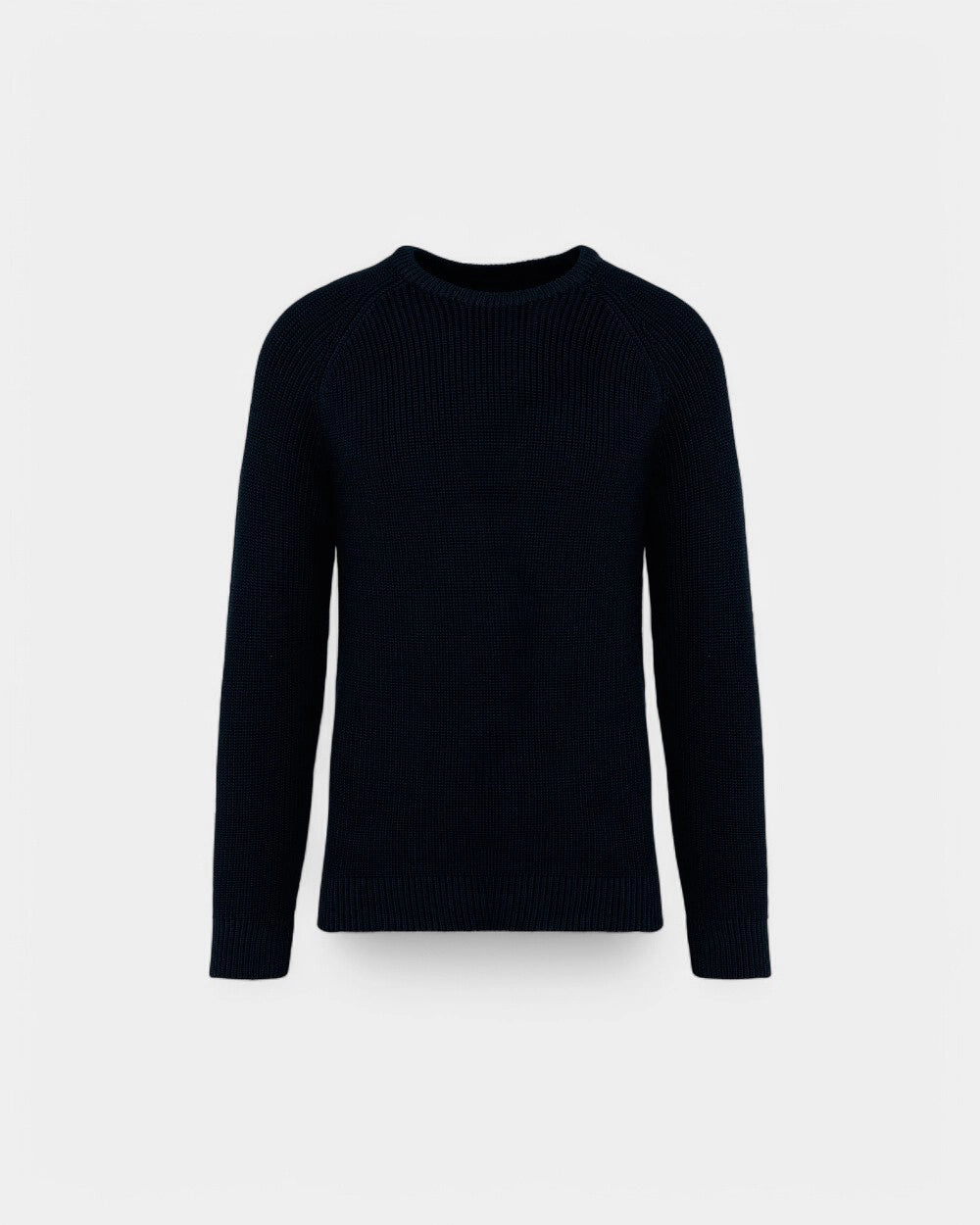 Eco-friendly Chunky Knit Sweater for Men - Customizable - 1